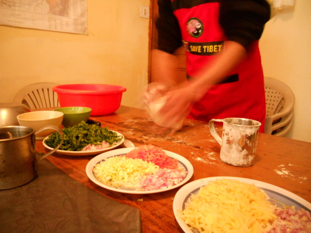インド42日目：インドでチベット料理教室に通う