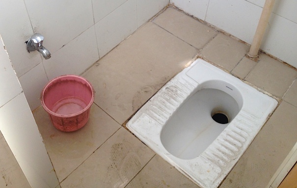 インドのトイレ